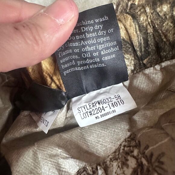 Frogg Toggs Realtree Edge Camo Rain Suit Jacket XL Pants L Waterproof Hunting - Picture 6 of 8